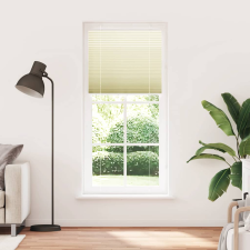 vidaXL pliszírozott redőny krém 85x200 cm szövetszélesség 84,4 cm (4015310) redőny