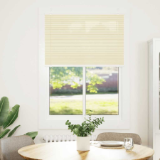 vidaXL pliszírozott redőny krém 95x100 cm szövetszélesség 94,4 cm (4015278) lakástextília
