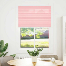 vidaXL pliszírozott redőny rózsaszín 100x150 cm szövetszélesség 99,4cm (4015449) lakástextília
