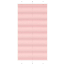 vidaXL pliszírozott redőny rózsaszín 105x200cm szövetszélesség 104,4cm lakástextília