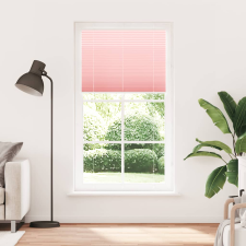 vidaXL pliszírozott redőny rózsaszín 110x200cm szövetszélesség 109,4cm (4015468) lakástextília