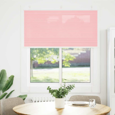 vidaXL pliszírozott redőny rózsaszín 115x150cm szövetszélesség 114,4cm (4015452) lakástextília