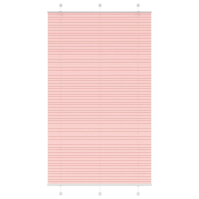 vidaXL pliszírozott redőny rózsaszín 115x200cm szövetszélesség 114,4cm lakástextília