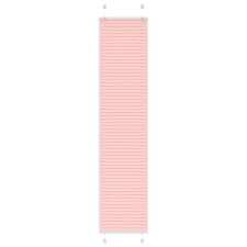 vidaXL pliszírozott redőny rózsaszín 50x200 cm szövetszélesség 49,4 cm lakástextília