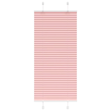 vidaXL pliszírozott redőny rózsaszín 65x100 cm szövetszélesség 64,4 cm redőny