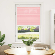 vidaXL pliszírozott redőny rózsaszín 75x100 cm szövetszélesség 74,4 cm (4015427) lakástextília
