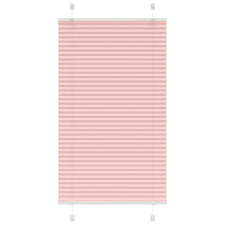 vidaXL pliszírozott redőny rózsaszín 75x150 cm szövetszélesség 74,4 cm lakástextília