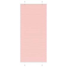 vidaXL pliszírozott redőny rózsaszín 85x200 cm szövetszélesség 84,4 cm redőny