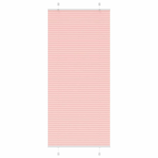 vidaXL pliszírozott redőny rózsaszín 85x200 cm szövetszélesség 84,4 cm lakástextília