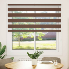 vidaXL pliszírozott redőny világosszürke 110x150 cm szövetszélesség (4015349) lakástextília