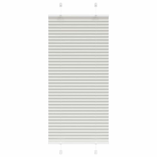 vidaXL pliszírozott redőny világosszürke 60x100 cm szövetszélesség redőny