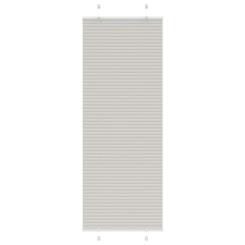 vidaXL pliszírozott redőny világosszürke 80x200 cm szövetszélesség (4015360) redőny