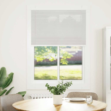 vidaXL pliszírozott redőny világosszürke 85x100 cm szövetszélesség (4015327) lakástextília