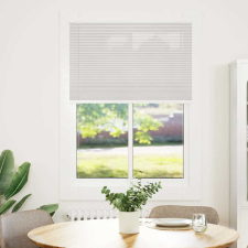 vidaXL pliszírozott redőny világosszürke 90x100 cm szövetszélesség (4015328) lakástextília