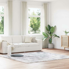 vidaXL poliészter hosszú szálú bozontos szőnyeg 240x240 cm lakástextília