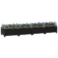 vidaXL polipropilén magaságyás 160 x 40 x 23 cm kerti dekoráció