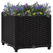 vidaXL polipropilén magaságyás 40 x 40 x 38 cm kerti dekoráció