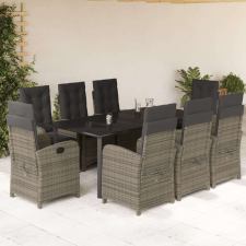 vidaXL Polyrattan Kerti Étkezőgarnitúra - 8 Fő kerti bútor