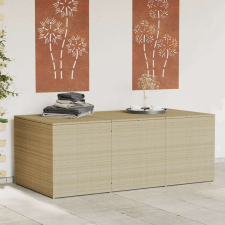 vidaXL Polyrattan Kerti Tárolóláda - 984L kerti tárolás