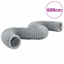 vidaXL PVC elszívócső 6 m Ø10 cm beépíthető gépek kiegészítői