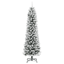 vidaXL PVC és polietilén műkarácsonyfa pelyhes hóval 240 cm (4019689) műfenyő