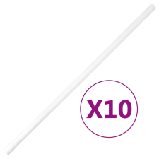 vidaXL PVC kábelcsatornák kapcsokkal Ø25 mm 10 m villanyszerelés