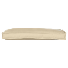 vidaXL Raklap párna padhoz Bézs 100x40x8 cm Oxford anyagból kerti bútor