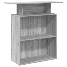 vidaXL recepciós pult szürke sonoma 100x40x104 cm szerelt fa (859056) íróasztal