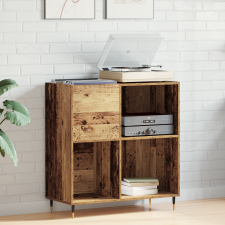 vidaXL Rekord Szekrény Kézműves Tölgy 84,5x38x89 cm Műanyag bútor