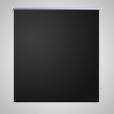 vidaXL Roló Elsötétítés 100 x 230 cm Fekete redőny