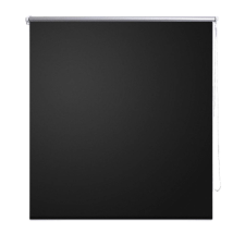 vidaXL Roló Elsötétítés 160 x 230 cm Fekete (240181) lakástextília