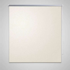 vidaXL Roló Elsötétítés 160 x 230 cm Szürkésfehér lakástextília