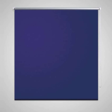 vidaXL Roló Elsötétítés 160 x 230 cm Tengerikék lakástextília