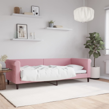 vidaXL rózsaszín bársony kanapéágy 80 x 200 cm bútor