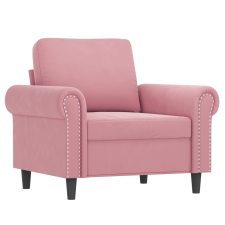 vidaXL rózsaszín bársony kanapéfotel 60 cm (359512) bútor