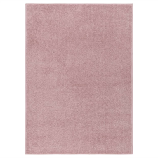 vidaXL rózsaszín rövid szálú szőnyeg 240 x 340 cm lakástextília