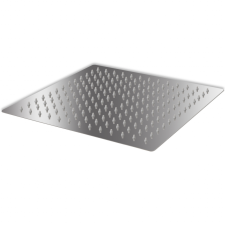 vidaXL Rozsdamentes acél zuhanyrózsa 30x30 cm négyszögletes egyéb hálózati eszköz