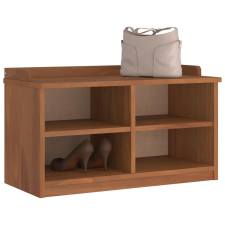vidaXL SANDNES tömör fenyőfa előszobapad 87x40x50 cm bútor