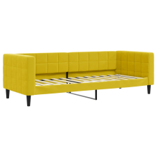 vidaXL sárga bársony kanapéágy 80 x 200 cm (354006) ágy és ágykellék