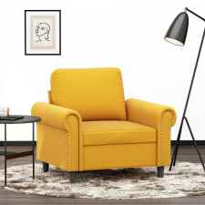 vidaXL sárga bársony kanapéfotel 60 cm bútor