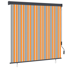 vidaXL sárga és kék kültéri roló 160 x 250 cm lakástextília