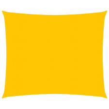 vidaXL sárga négyszögletű HDPE napvitorla 160 g/m² 2x2,5 m kerti bútor
