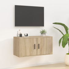 vidaXL sonoma tölgy fali TV-szekrény 80 x 34,5 x 40 cm bútor