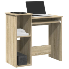 vidaXL Sonoma-tölgy forgácslap íróasztal polcokkal 84x40x78 cm íróasztal