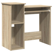 vidaXL Sonoma-tölgy forgácslap íróasztal polcokkal 84x40x78 cm (860447) íróasztal