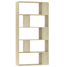 vidaXL sonoma tölgy forgácslap könyvszekrény/térelválasztó 80x24x159 cm   (800102) bútor