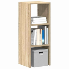 vidaXL sonoma tölgy szerelt fa könyvespolc halmozható 30 x 30 x 80 cm bútor