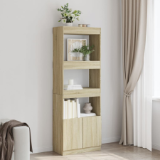 vidaXL sonoma tölgy szerelt fa magasszekrény 63 x 33 x 180 cm bútor