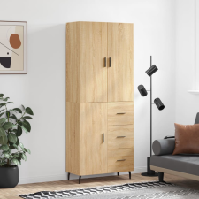 vidaXL sonoma-tölgy szerelt fa magasszekrény 69,5 x 34 x 180 cm bútor