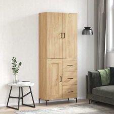 vidaXL sonoma-tölgy szerelt fa magasszekrény 69,5 x 34 x 180 cm bútor